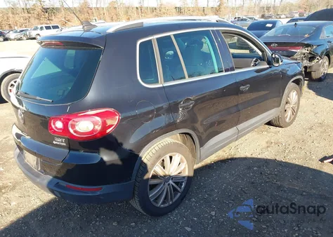 2009 Volkswagen Tiguan Se из США, поврежденный, VIN WVGBV75N29W525672